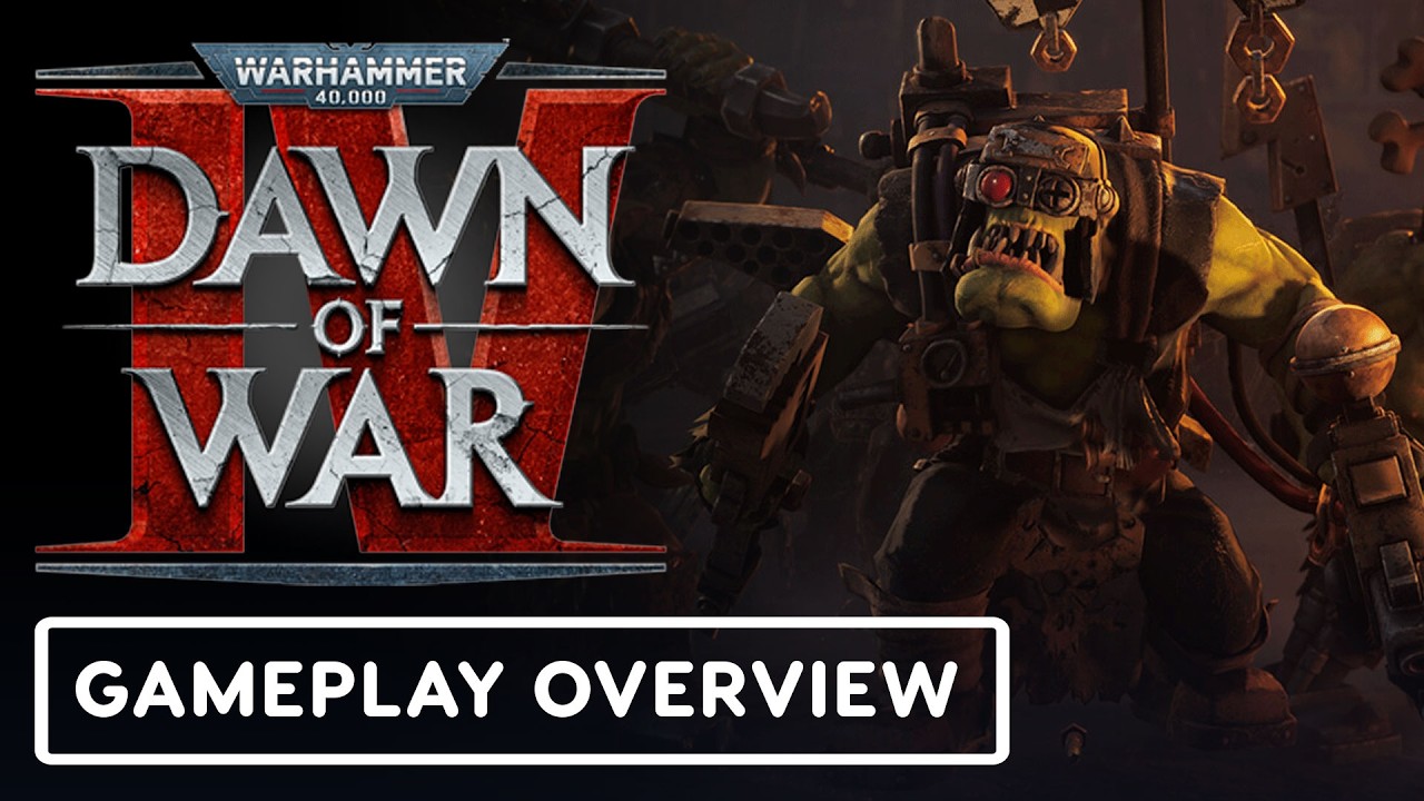 15 минут геймплея Warhammer 40,000: Dawn of War IV — эпическая битва Орков против Некронов