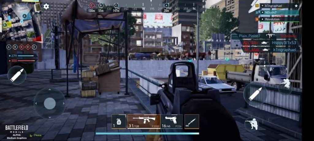 Слитые скриншоты battlefield mobile