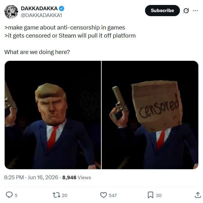 Анонсирован сатирический ретро-симулятор MR DONALD в эстетике PlayStation 1